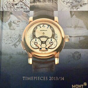 Montblanc Timepieces 2013/14 – Hardcover Collector Book | Luxury Watch Catalog
